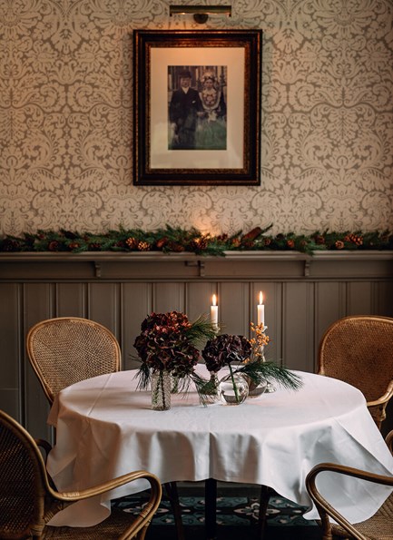 Historical dining room